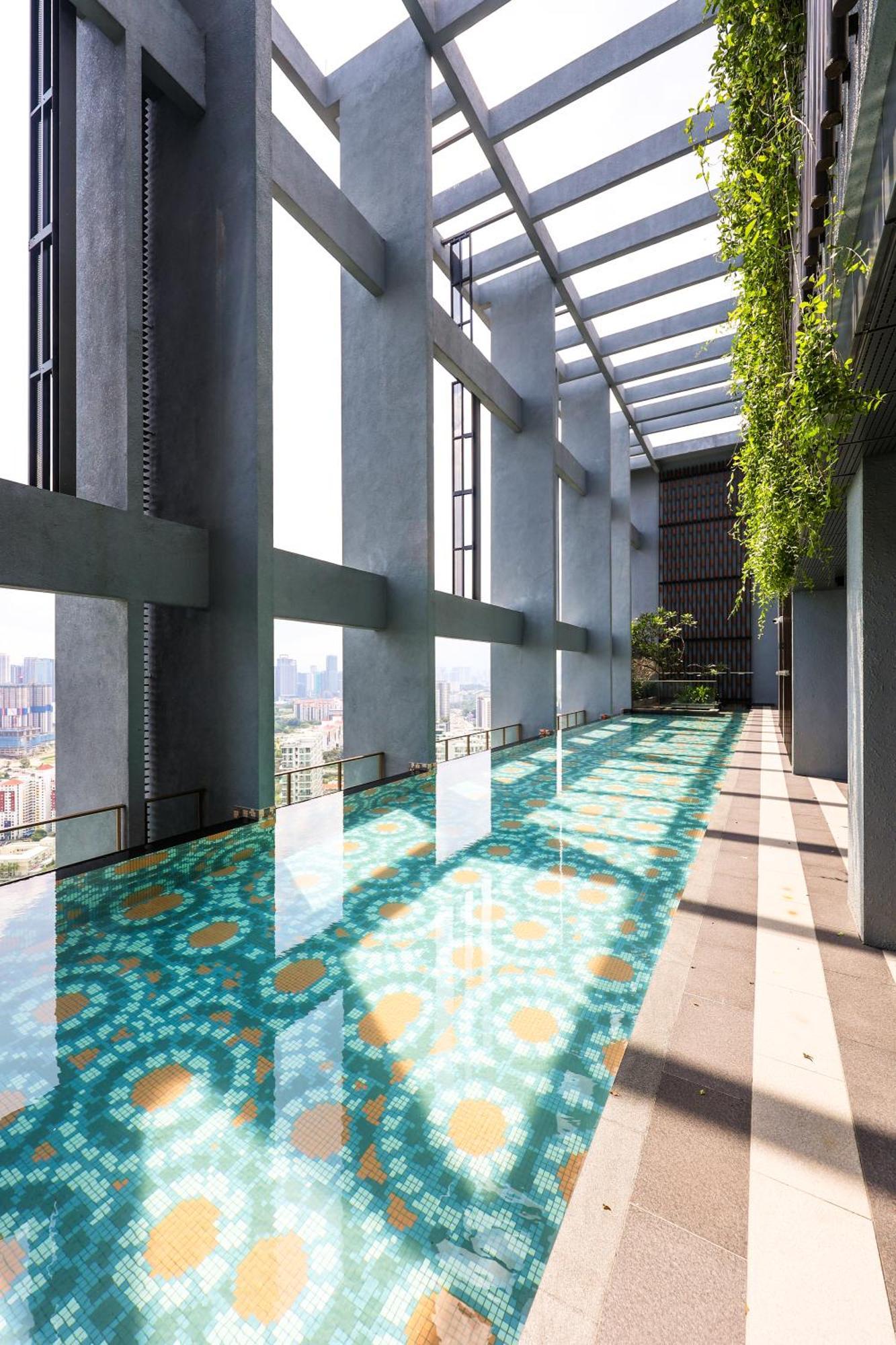 クアラルンプールMillerz Square By Mykeyアパートメント エクステリア 写真 Sky Pool